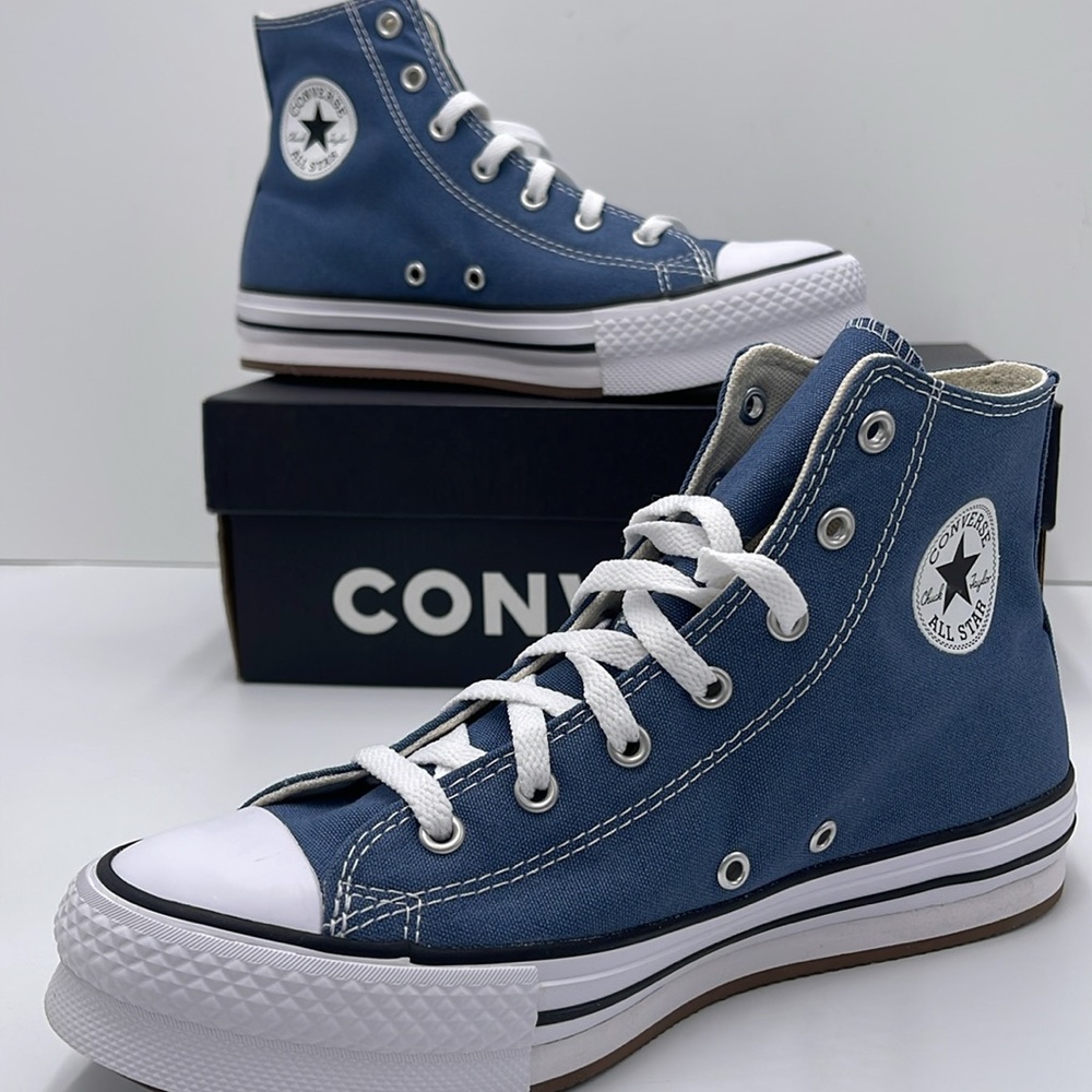 Converse WMNS Blue High-Top Sneakers Platform A10781F
CTAS EVA LIFT HI
LAKESIDE - Picture 15 of 16